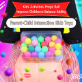 【Petalfall】Party Game Activities Props Ball For Children Adult Hip Dance Box Outdoor Funny Sport Kid Campus Toy Parent Child Interaction. 