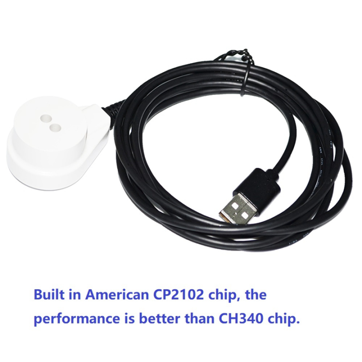 USB%20to%20Far%20Infrared%20Meter%20Reader%20Cable%2038KHz%20Modulation%20Compliance%20IEC%2062056%2061107%20DLMS%20Transmission%20Communication%202M%20Easy%20Install%20Easy%20to%20Use%20-%20Image%202