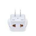 Hight Quality US 2 Flat Parallel Pins Power Adapter, Universal Inlet Socket to Philippines Thailand America Japan Canada Outlet Converter For Home Use Travel Charing. 