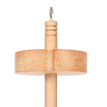 Spindle Yarn Tool Wooden Hardwood Spinner Wheel Yarn Spin Spindle for Beginners & Advanced, Perfect for Yarn Making and Sewing. 