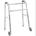 Healthcare Balanced Frame Folding Walker With Wheels Suitable For Adults,Seniors & Patients. 