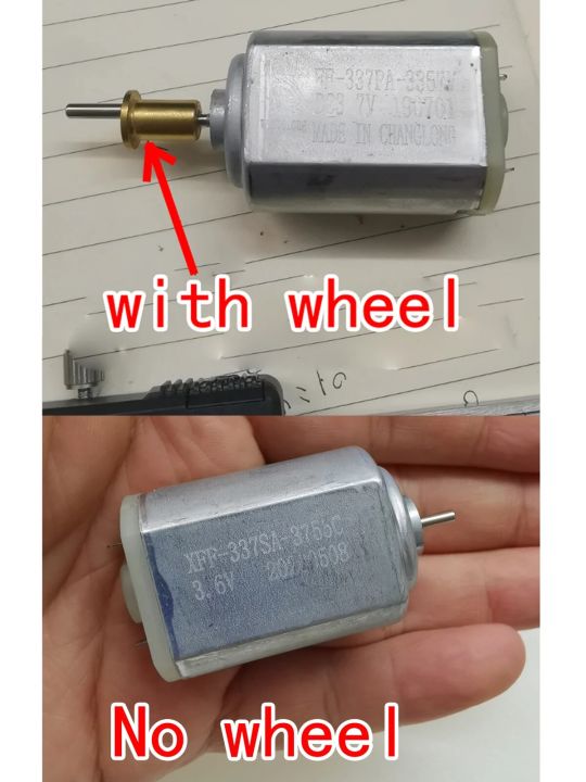 DC FF-337PA, FF-390PA, XFF-337SA, 2.4V-9V 3.7V 3.6v 15000rpm Hair Clipper Drive Push Motor