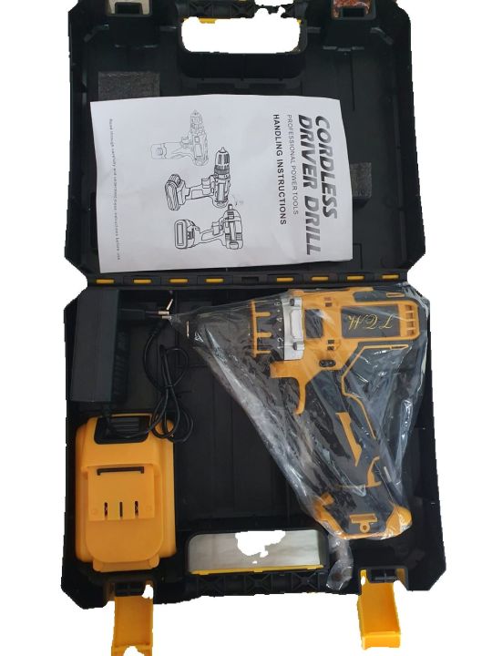 Cordless Drill 21V Rechargeable ( Single Li-ion Battery)