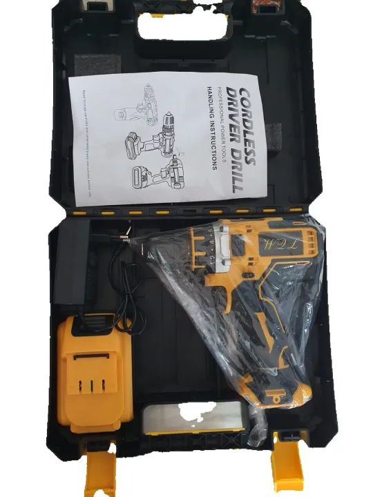 Cordless Drill 21V Rechargeable ( Single Li-ion Battery)