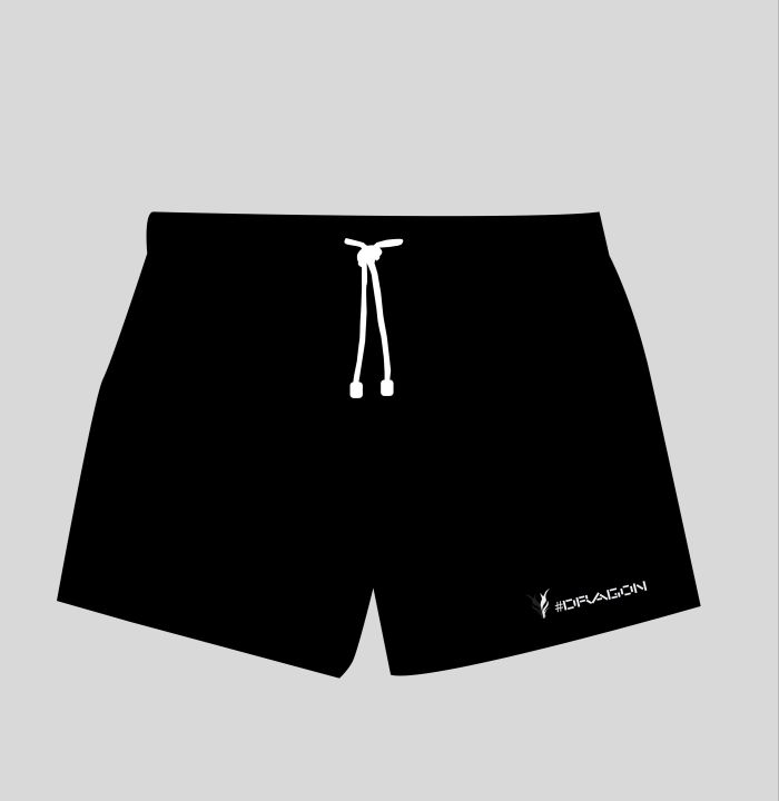 Dragon%20Unisex%20Modern%20Ladys%20%20and%20Men%20Casual%20sports%20Running%20short%20-%20Black%20-%20Image%205