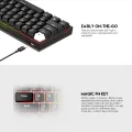 Fantech Maxfit61 mk857 Frost Mechanical keyboard. 