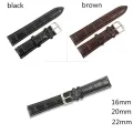【ZIME】16mm 20mm 22mm Fashion Vintage Soft Wrist Watchband Sports Belt Watch Band Strap Sweatband. 