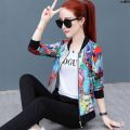 New Women's Spring/Summer Coat Jacket Thin Baseball Suit Mom Wear Women's Short Version Big Feet Mom Autumn ; Outer Coat Suit Mom Size Middle-Aged ?. 