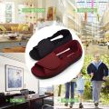 【BestGO】Men's Open Toe Edema Slippers Extra Wide Width Adjustable Sandals Diabetic Shoes for Swollen Feet Elderly Father Husband. 