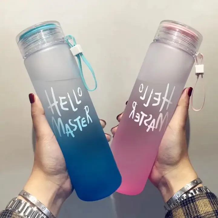 Glass%20Water%20Bottle%20Colour%20Hello%20Master%20With%20Handle%20-%20Image%204
