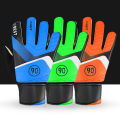 Hittime 1 Pair Children Kids Soccer Goalkeeper Gloves Anti-Collision Latex PU Goalkeeper Hand Protection Gloves Outdoor Football Accessories. 