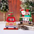 ECHIDNA Xmas Advent Calendar Beautifully New Year Xmas Advent Calendar with Santa Decor. 