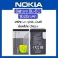 Nokia BL - 5C Rechargeable Li-ion 3.7v 3.8Wh Battery nrlb. 
