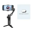 AOCHUAN Smart XE 3-Axis Handheld Gimbal Stabilizer for Smartphone with Fill Light for iPhone Android Face Tracking Tiktok Vlog. 
