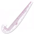 Multi-function Plastic French Curve Sewing Ruler Easy Curve Ruler for Knitters　XINYAN. 