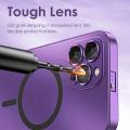 Metal Frame Phone Case For Iphone 13 12 14 15 Pro Max Plus Luxury Aluminum PC Back Panel Phone Cover For IPHON 13 14 15 Promax. 