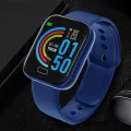 luxury led plated smart watch for girls and boys unisex white colour flexible Ajustable. 