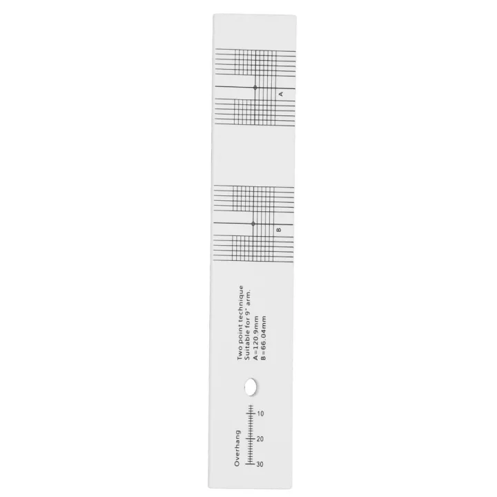 Easy Use Acrylic Turntable Protractor Protractor Ruler Cartridge ...