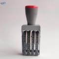 Numbering Stamp 4 Bands Number Stamp Wheels Rollers for Office Document. 