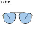 OQ BOGA 20 Styles Unisex Anti UV Photochromic Sunglasses Anti Blue Light Radiation Metal Irregular Frame Computer Glasses. 