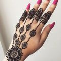 Black Golecha Henna Cones Fast Color Black Henna Temporary Tattoo Cones 1Pcs. 