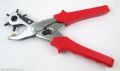 Leather Hole Punch, Belt Hole Puncher, Heavy Duty Revolving Punch Plier Tool. 