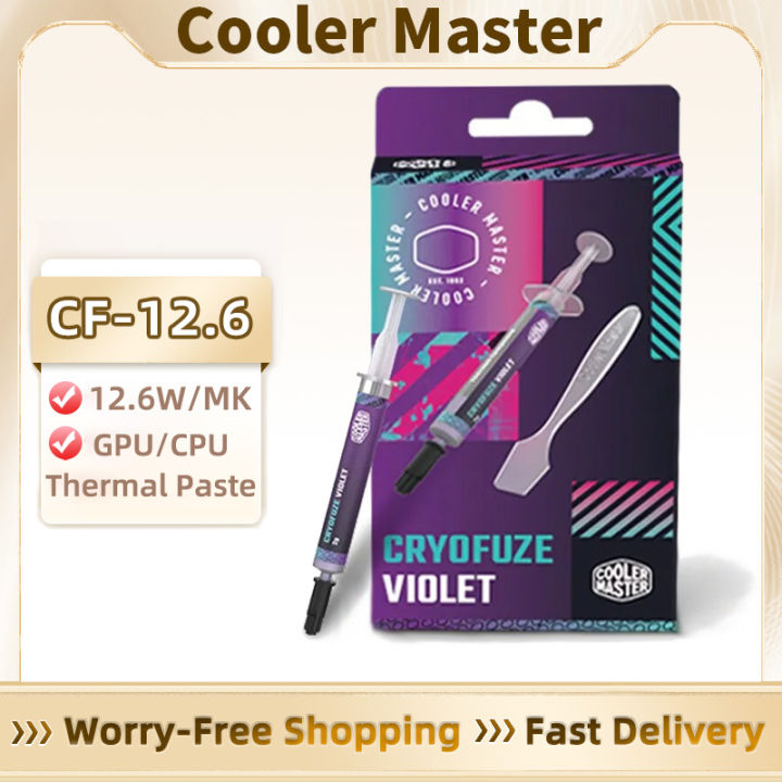 Cooler Master CF12.6 Thermal Paste 12.6W/mk High Performance Heat ...