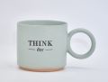 Think Less Cup Coffee Cup mug. 