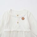 Princess Baby Girl Bodysuit Cotton Newborn Baby Clothing Cute Tulle Long Sleeves Infant Bodysuits. 