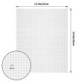 OUMERY 10PCS Mesh Plastic Canvas Sheets 19.6x13 Inch for Embroidery Crafting, Acrylic Yarn Crafting, Knit and Crochet Projects. 