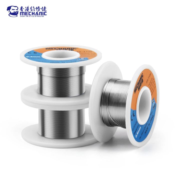 LeiyanNew%20Soldering%20Wire%20Roll%20MECHANIC%20HX-T100%2055g%20Mild%20Rosin%20Core%20183%E2%84%83%20Melting%20Point%200.2mm-1.2mm%20High%20Purity%20Solder%20Wire%20Welding%20Flux%201-3%25%20Iron%20Cable%20Reel%20-%20Image%203