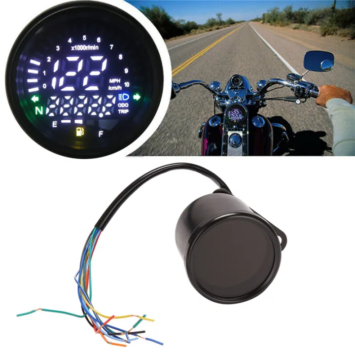 3X%20Universal%20Motorcycle%20Meter%20Speedometer%20Digital%20Odometer%20Round%20Speed%20Meter%20for%20,%20Black%20-%20Image%205