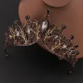Elegant Princess Tiara Exquisite Sparkling Dazzling Bridal Crown Delicate Shimmering   for Wedding accessory Pageant accessory Prom attire Birthday gift Photo shoot prop Women. 