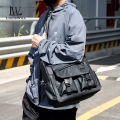 LouisWill Men Shoulder Bags Unisex Fashion Cross Body Bag Multiple Pocket Design Large Capacity Waterproof Lightweight Casual Sport Street Bag for Travel Outdoor. 