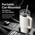 40oz (1200ml) Insulated Stainless Steel Tumbler with Handle – Leak-Proof, Triple-Wall Vacuum Travel Mug for Hot & Cold Drinks, Car Cup Holder Friendly, Sweat-Proof, BPA-Free. 