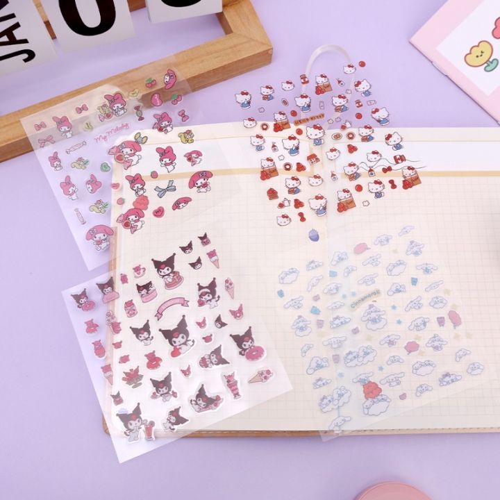 Sanrio%20Cute%20Children%20Cartoon%20Characters%20Transparent%20PVC%20Waterproof%20Handbook%20DIY%20Sticker%20Exquisite%20Compact%20Mobile%20Phone%20Suitcase%20Computer%20Decoration%20-%20Image%202