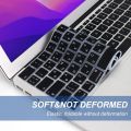 For MacBook Air Ukrainian Cyrillic Alphabet Layout Keyboard Cover Skin Compatible with M4 A3240 M3 A3113 M2 A2681 & 15.3' A3241. 