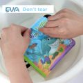 Sound Bath Books Baby Education Toy Intelligence Development EVA Floating Cognize Book For New Arrival. 