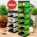 New modern 7 layer and 5 layer Book Rack Combo Pack Best Price in daraz. 