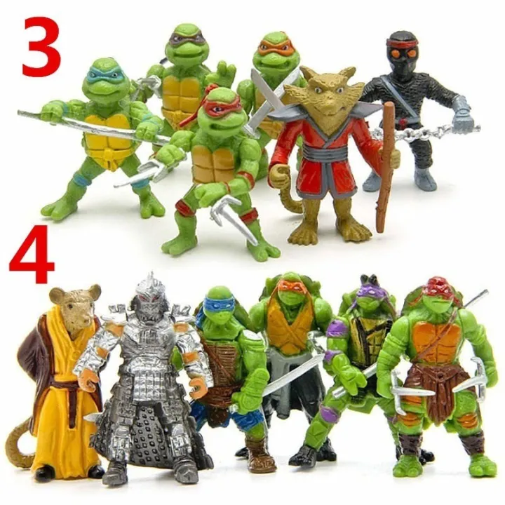 Ninja%20Turtles%20TMNT%20Mini%20Figures%20Action%20Figures%20Toy%20Set%20Classic%20Toys%20Kids%20Variation%20-%20Image%203