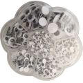 700 Pieces Round Wiggle Googly Eyes with Self Adhesive DIY Scrapbooking Crafts Toy Accessories Assorted Sizes. 