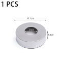 1/4Pcs Stainless Steel Bathroom Faucet Decorative Cover / Self-Adhesive Covers / Chrome Finish Beautify Water Pipe Wall Hole Bathroom Decor. 
