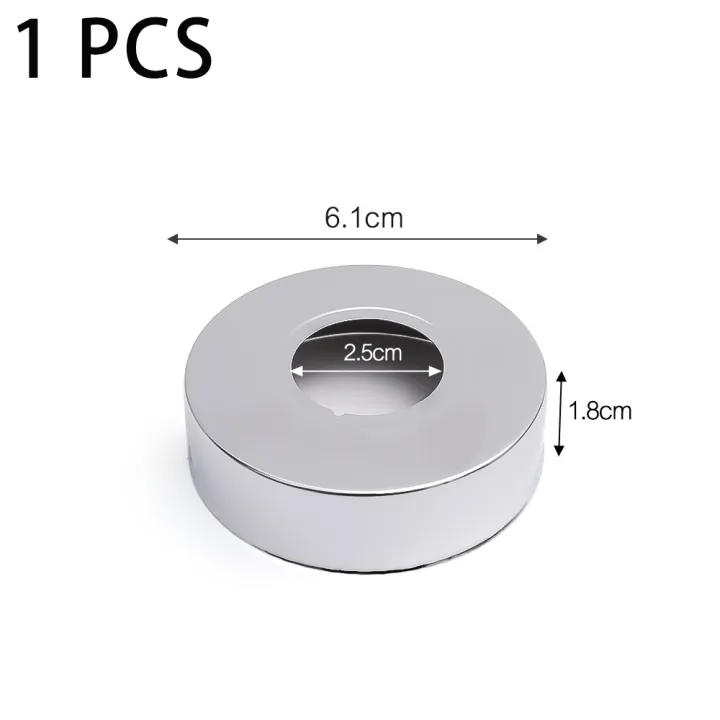1/4Pcs%20Stainless%20Steel%20Bathroom%20Faucet%20Decorative%20Cover%20/%20Self-Adhesive%20Covers%20/%20Chrome%20Finish%20Beautify%20Water%20Pipe%20Wall%20Hole%20Bathroom%20Decor%20-%20Image%209