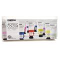 Acrylic Colours Paint Sets 12 x 22 ml Acrylic Paint Shades - Artist Paint. 