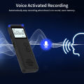 32GB Digital Voice Recorder Voice Activated Recorder Noise Reduction Dictaphone MP3 Player HD Recording 10h Continuous Recording Line-In Function for Meeting Lecture Interview Class MP3 Record. 