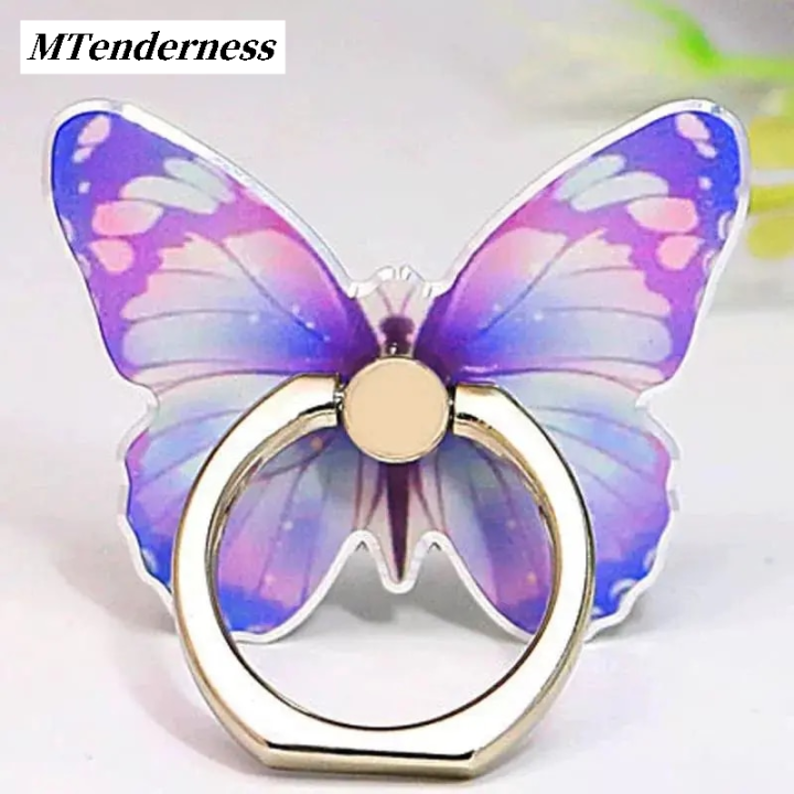 MTenderness Car Magnetic Handle Universal Bracket Luxury Ring Finger ...