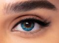 Colour TURQUOISE- Fresh Look tel Color Blends Contact Lens - Full Set - Color Contact Lens (Replacement Cycle: 12 Month). 