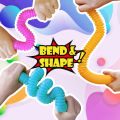 6 Pcs Pop Tubes Sensory Fidget Toy for Kids & Adults - Telescopic Bellows Pull Stretch & Shape for Stress Relief, Autism, ADHD & Anxiety - Multi-Color Popping Pipes by ZinZen. 