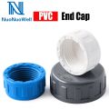 PT Screw End cap 1/2''-2'' Female thread Plug White Blue Gray Available Water Stop 2pcs. 
