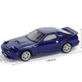 1:32 Mazda RX7 Alloy Sports Car Model Diecasts Metal Toy Vehicles Car Model Sound and Light Simulation Collection Children's Gift. 